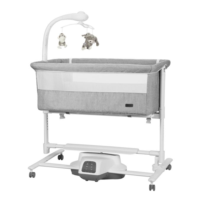 Дитяче ліжечко-гойдалка CARRELLO Bloom CRL-10304 Anchor Grey /1/