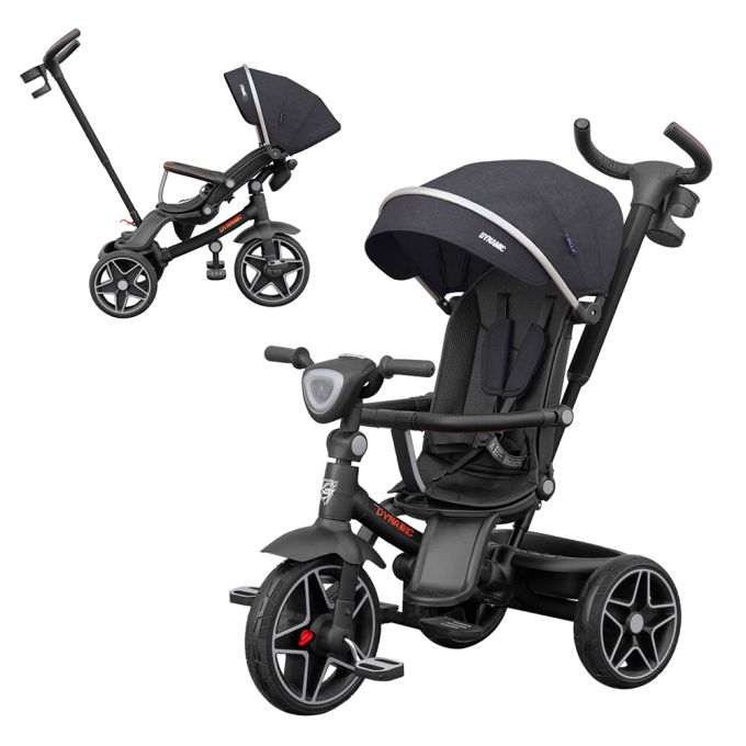 Велосипед триколісний TILLY DYNAMIC T-3810 BLACK /1/