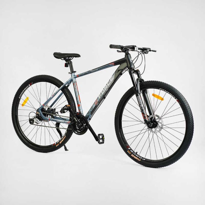 Велосипед Спортивний Corso "X-Force" 29" XR-29047 (1) рама алюмінієва 19", обладнання Shimano Altus, 24 швидкості, вилка MOMA, зібраний на 75
