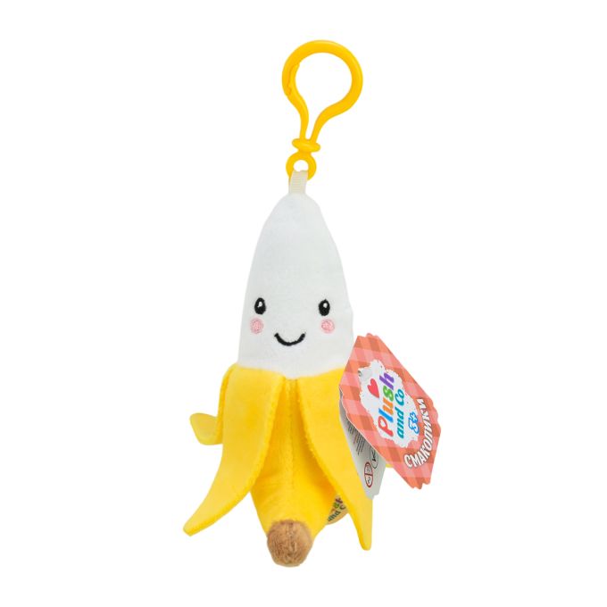 М'яка іграшка Plush and Co брелок арт. PLC25090 (50шт) Банан 13см