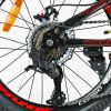 Дитячий спортивний велосипед 20’’ Corso «CRANK» CR-20422 (1) сталева рама, обладнання LTWOO-A2, 7 швидкостей, зібран на 75