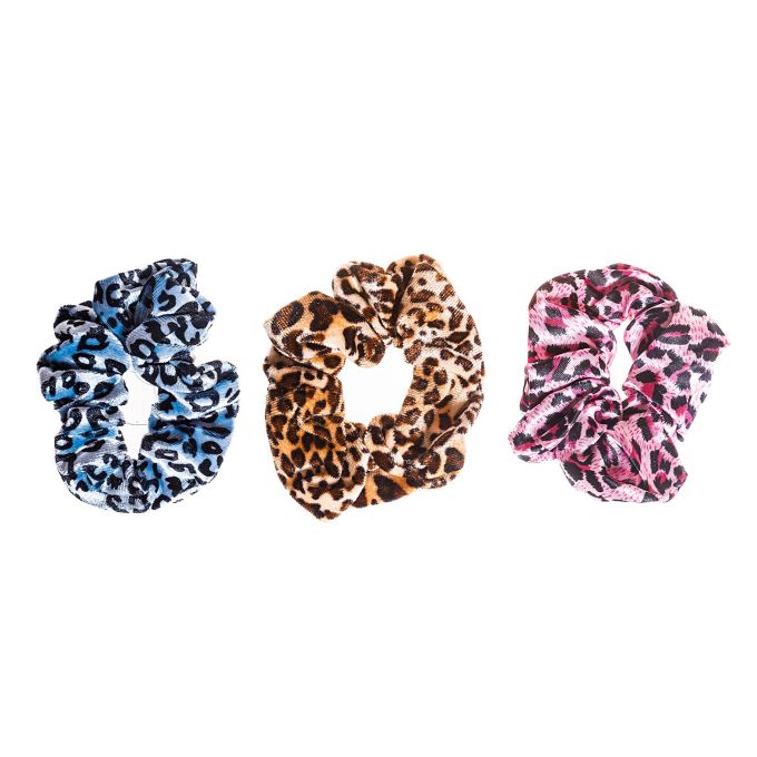 Резиночки для волосся SCRUNCHIES Леопардовий принт