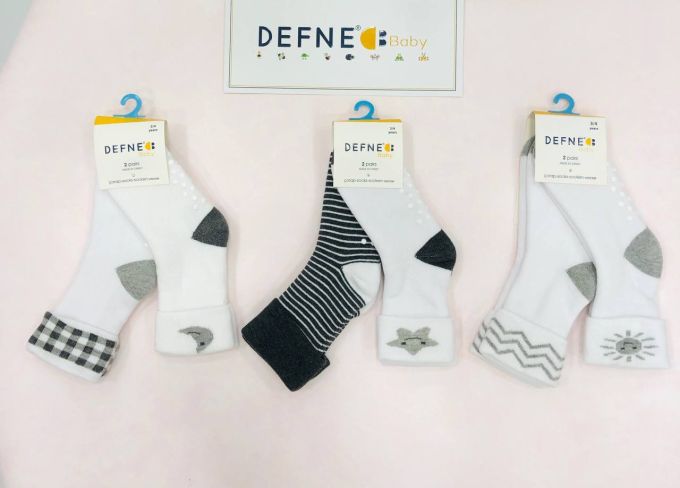 Махрові шкарпетки DEFNE  Baby 18-24м E009-22 ціна за 1 пару