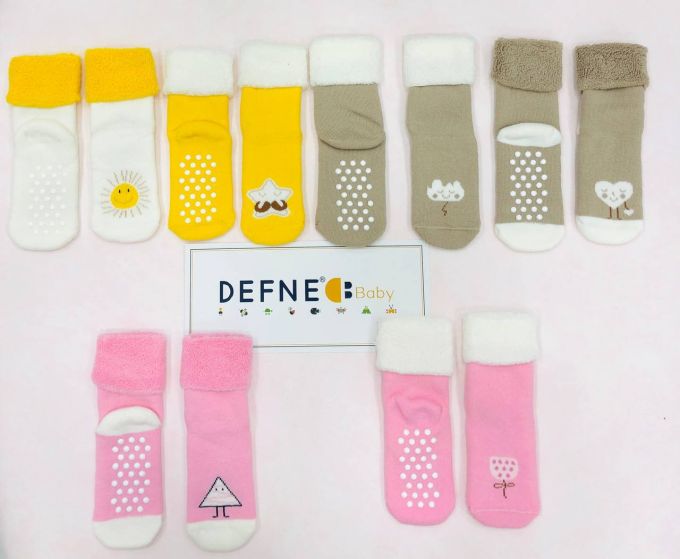Махрові шкарпетки DEFNE  Baby 18-24м K008-22 ціна за 1 пару