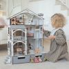 Ляльковий будиночок NestWood Смарт Хаус з ліфтом та органайзером для ЛОЛ з меблями Еко (kdl011oe)
