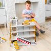 Дитячий гараж-парковка NestWood з ліфтом Mini жовтий (kdp003j)