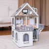 Ляльковий будиночок для Лол NestWood Міні котедж з меблями вітальня Еко (kdl001e)