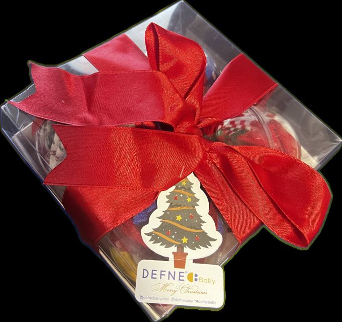 Новорічні шкарпетки DEFNE  Baby 0-12 ціна за 1 шт