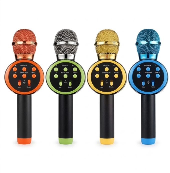 Мікрофон С 60083, караоке, bluetooth, USB, колонка, в коробці,