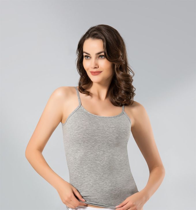 Жіноча майка на тонких брітелях Namaldi 296 XL-G