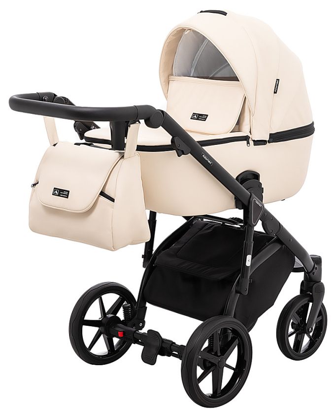 Коляска 2 в 1 Adamex Nola Eco SA-8 бежевий