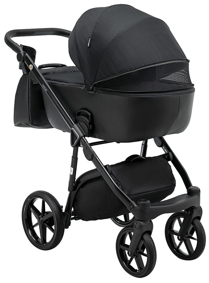Коляска 2 в 1 Adamex Nola PS-1 чорний