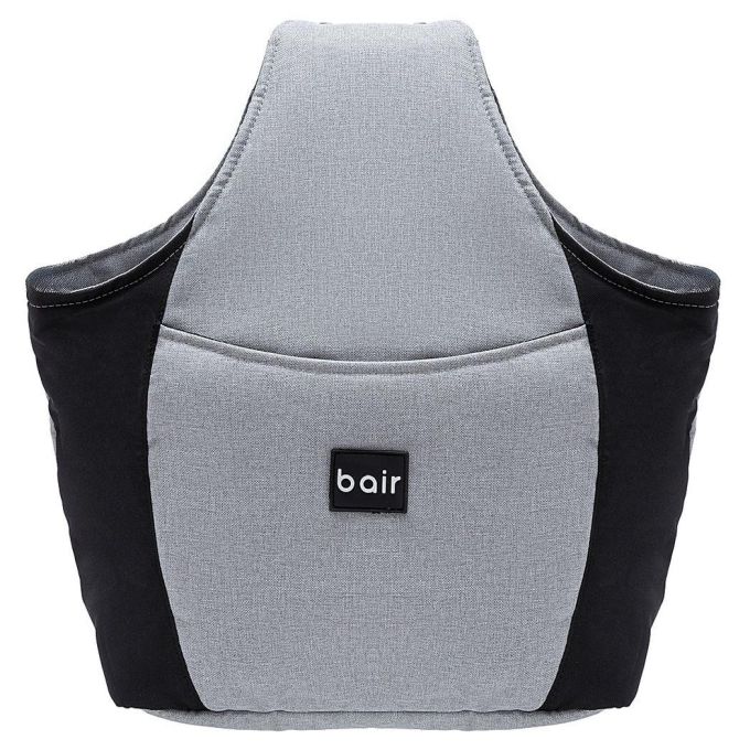 Коляска 2 в 1 для двійні Bair Sorento DUO BS-05 сірий / чорний