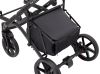 Коляска 2 в 1 для двійні Bair Kiwi DUO Soft BKD-219-1 графіт