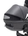 Коляска 2 в 1 для двійні Bair Kiwi DUO Soft BKD-219-1 графіт