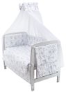 Дитяча постіль Babyroom Gold RG-08 білий (лисичка, ведмедик, зайчик, олень)