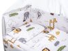 Дитяча постіль Babyroom Gold RG-08 білий (сафарі)