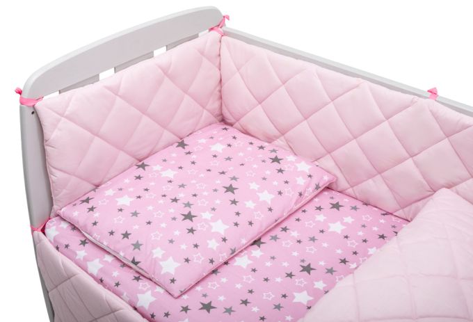 Дитяча постіль Babyroom Dream-05 рожевий (зірочки)
