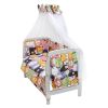 Дитяча постіль Babyroom Gold RG-08 білий (великі звірята)