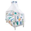Дитяча постіль Babyroom Gold RG-08 білий (динозаврики)