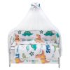 Дитяча постіль Babyroom Gold RG-08 білий (динозаврики)