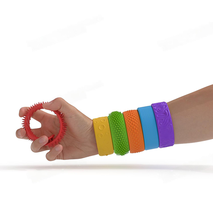 Антистрес-браслети “Текстура” 2.5x21.5 см