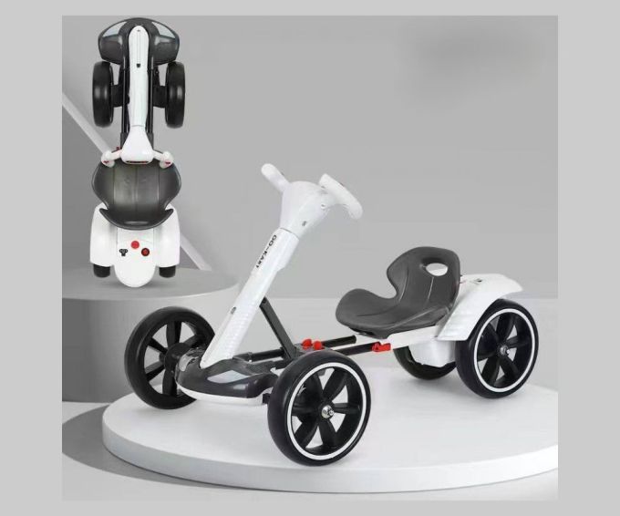 Детский электрокар GO KART F1 white