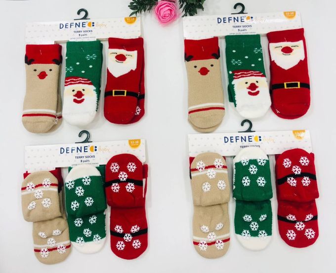 Махрові шкарпетки DEFNE Baby 5-6р U004-23 ціна за 1 пару
