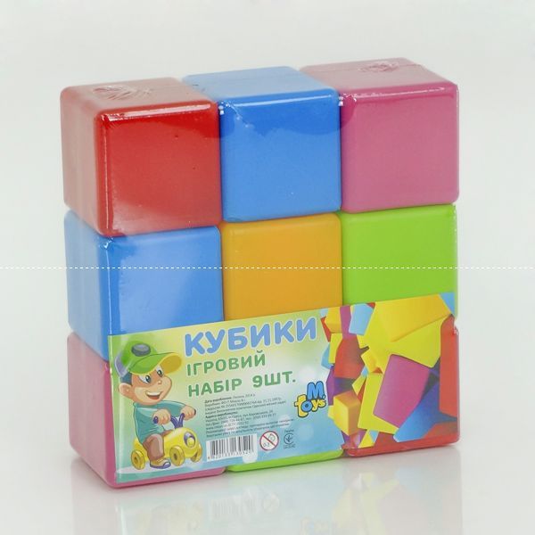 гр Кубики великі 9 шт. 14066