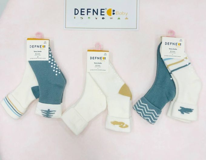 Махрові шкарпетки DEFNE Baby 3-4р K011-22 ціна за 1 пару