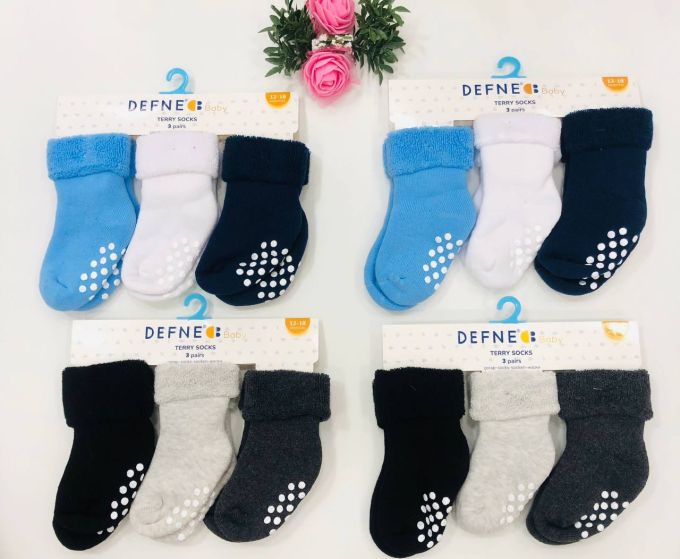 Махрові шкарпетки DEFNE Baby 5-6р E011-22 ціна за 1 пару
