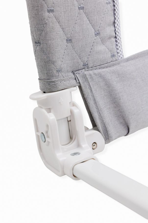 Захисний бортик для ліжка VELANO Wolli, light grey