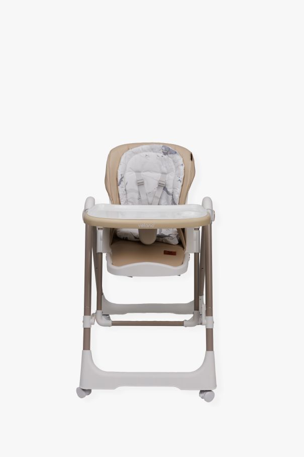 Стілець-гойдалка для годування дитини 2 в 1 VELANO Nomi, beige