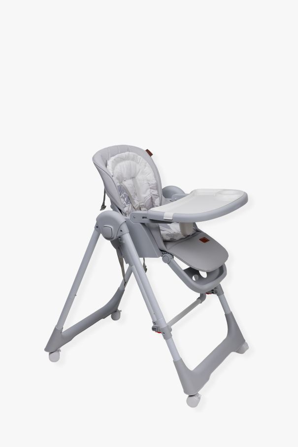 Стілець-гойдалка для годування дитини 2 в 1 VELANO Nomi, light grey
