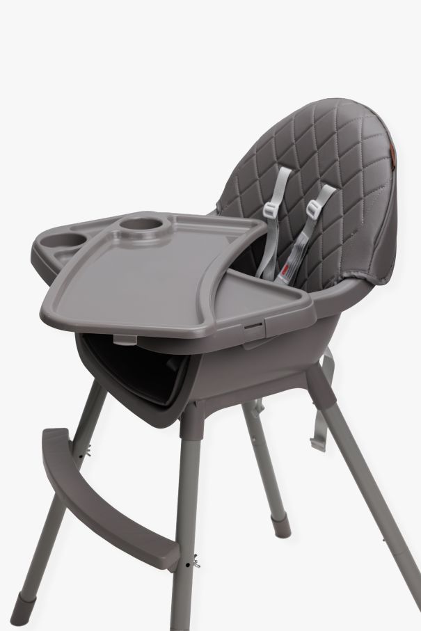 Стілець для годування дитини 2 в 1 VELANO Evo, grey