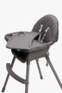 Стілець для годування дитини 2 в 1 VELANO Evo, grey