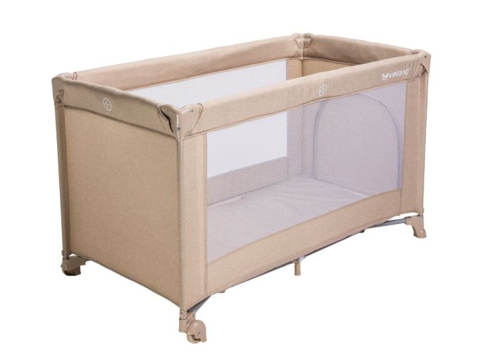 Ліжко-манеж дитяче VELANO Flexi, beige