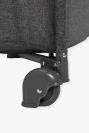 Манеж дитячий квадратний VELANO Cubo, dark grey