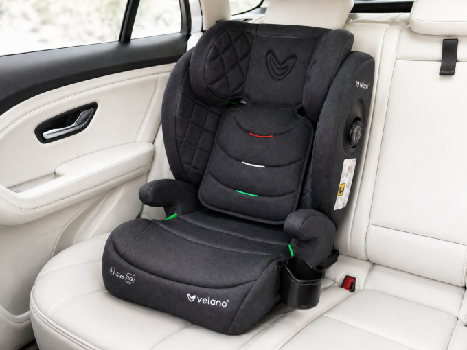 Автокрісло VELANO Forza 2 в 1 i-Size 100–150 см, ISOFIX, grey