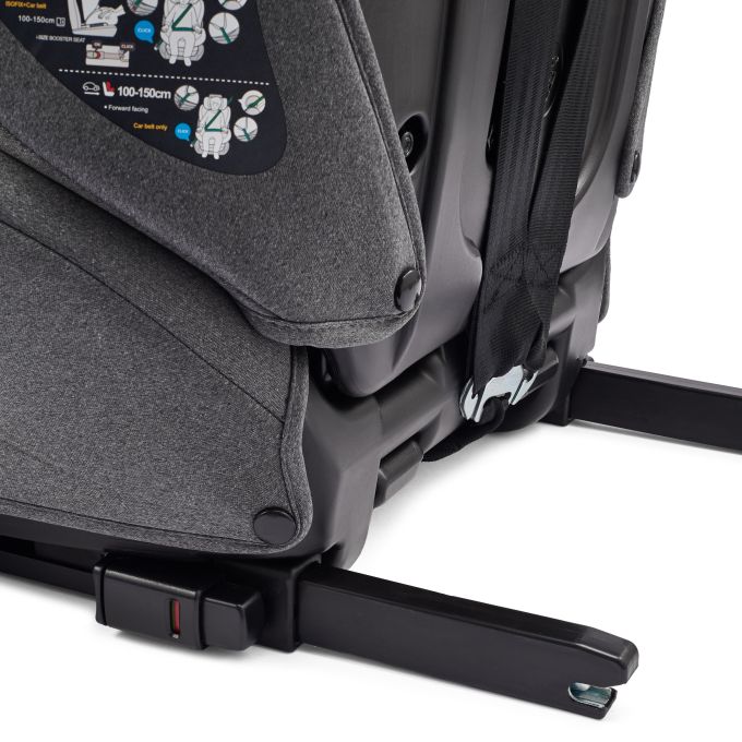 Автокрісло VELANO Flexo i-Size 76–150 см, ISOFIX + Top Tether/ремінь, grey