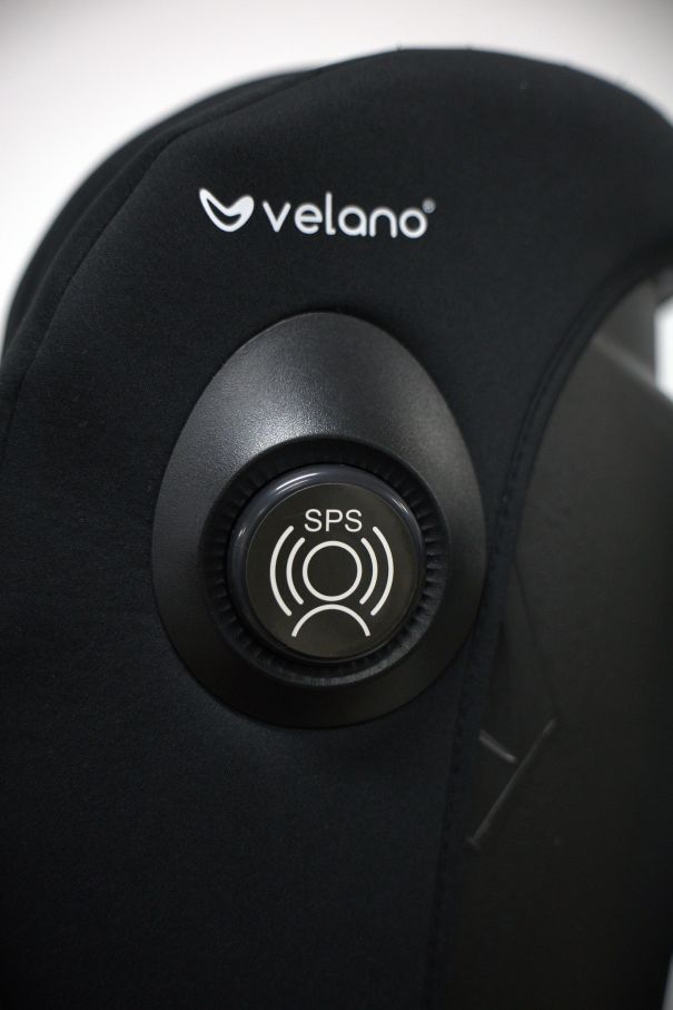 Автокрісло VELANO Aura 360° i-Size 40–150 см, ISOFIX, black