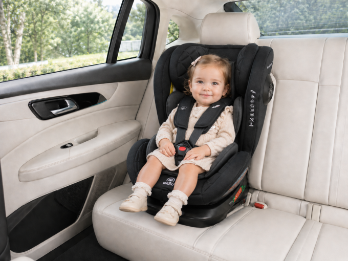 Автокрісло VELANO Aura 360° i-Size 40–150 см, ISOFIX, grey