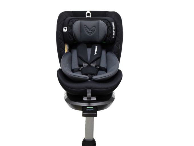 Автокрісло VELANO Vento 360° i-Size 40–150 см, ISOFIX + опорна нога, grey